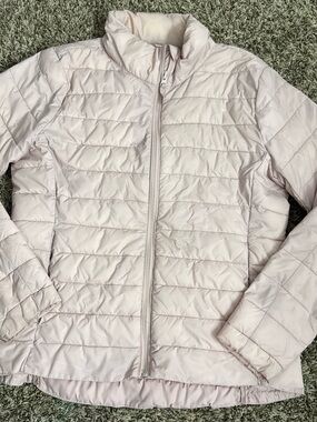 Old Navy Pale Pink Packable Quilted Puffer Jacket